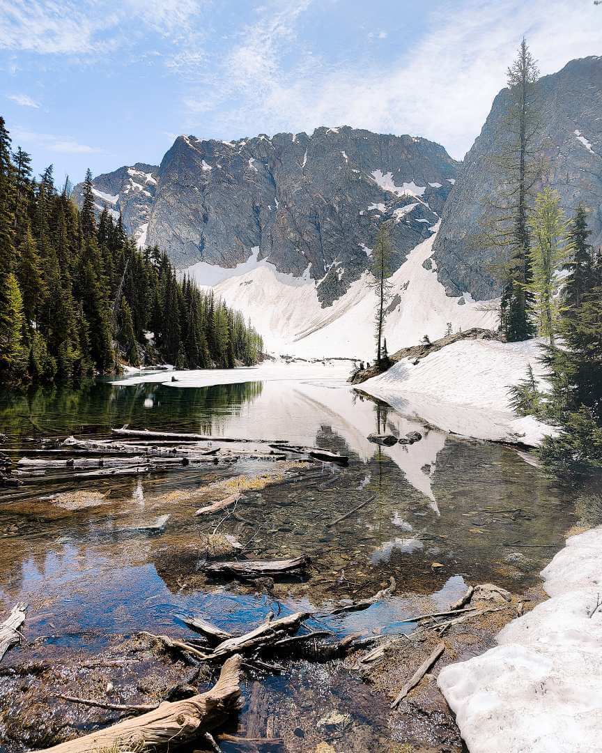 Blue Lake, North Cascades Nationalpark