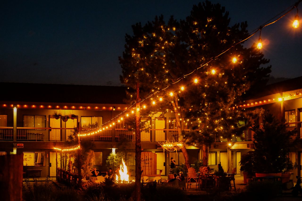 Evenings at Campfire Hotel, Bend, Oregon