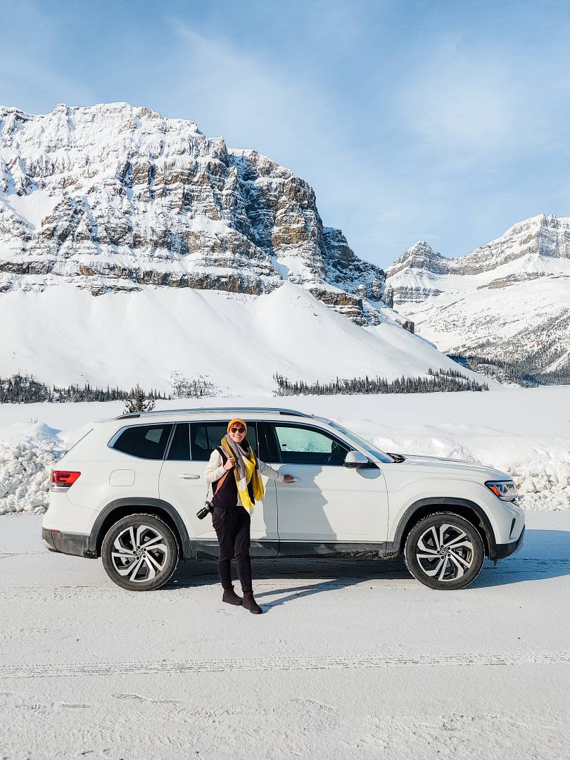 Driving Icefields Parkway, Canada